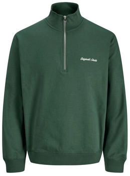 Jack & Jones Sweatshirt 'JOR' grün weiß