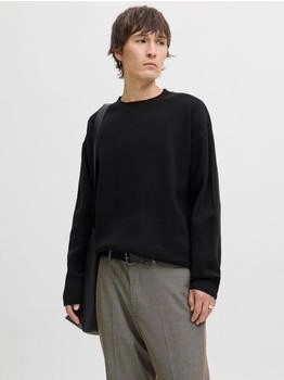 Jack & Jones Strickpullover JPRBLABRADFORT KNIT CREW NECK schwarz
