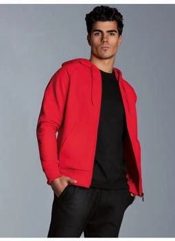Trigema Sweatjacke Kapuze vulcano