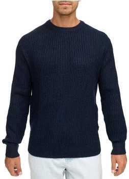 Indicode Rundhalspullover INBertram navy