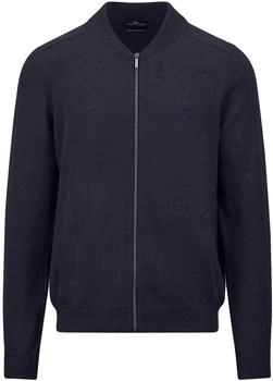 Fynch-Hatton Cardigan Herren blau schwarz