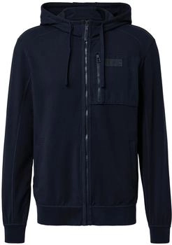 s.Oliver Hoodie-Sweatjacke blau schwarz 2170144 5978