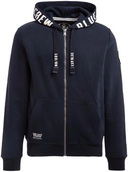 Camp David Sweatjacke Kapuzen-Artwork blau navy