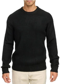 Indicode Rundhalspullover INBertram O-neck schwarz