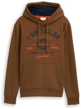 Tom Tailor Hoodie Kängurutasche 23900 dark palm