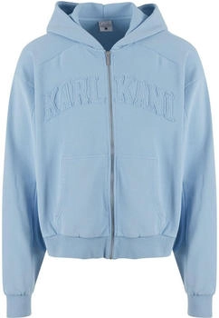 Karl Kani College Heavy Crop Zip Hoodie