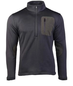 Mil Tec Thermo Fleece Zip Sweatshirt schwarz