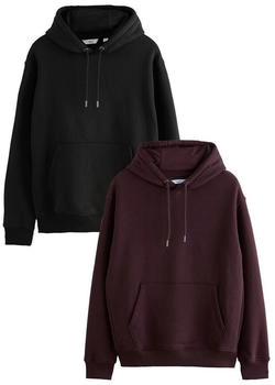 Next Fashion Sweatshirt weinrot schwarz