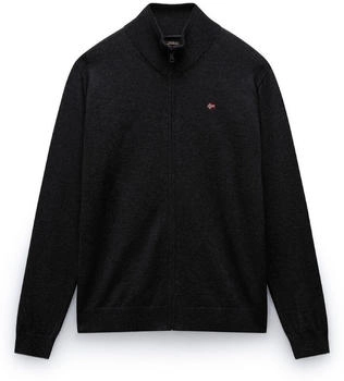 Napapijri Strickjacke 'DAMAVAND' dunkelgrau 8569612