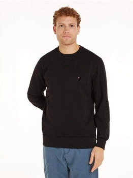 Tommy Hilfiger Essential Terry Crewneck Sweatshirt schwarz black