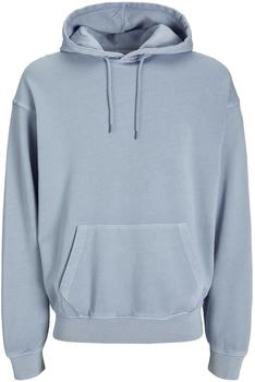 Jack & Jones JJECHARGE FADED SWEAT HOOD NOOS Kapuzensweatshirt chambray blau