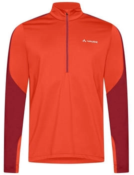 VAUDE Livigno Half Zip II Pullover rot