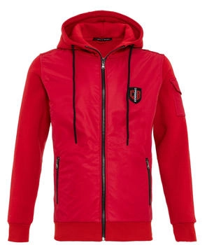 Cipo & Baxx Jacke rot/schwarz