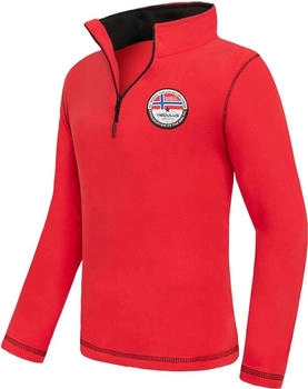 Nebulus Ramy Fleece Pullover mit Half Zip rot