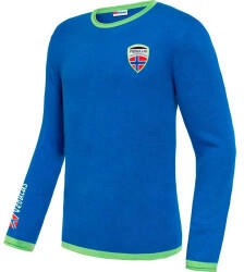 Nebulus Fleecepullover Nardy Herren hellblau-lime