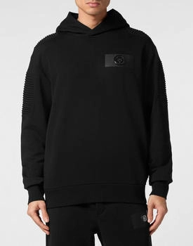 Plein Sport Kapuzenpullover Hoodie (PP14187) schwarz