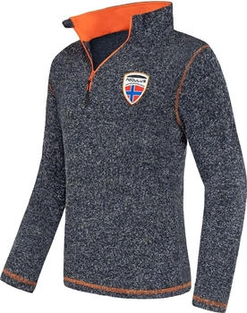 Nebulus Lanai Fleece Jacke navy-orange