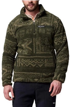 Columbia Rugged Ridge™ III Sherpa Half Snap Fleece (2135471) greenscape deschutes days