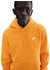 Nike Club Fleece Hoodie (BV2654) goldgelb/weiß