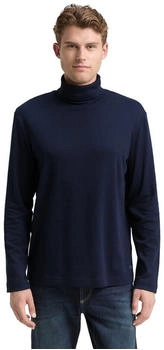 Tom Tailor Basic Strickpullover mit Rollkragen (12300201) blau