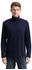 Tom Tailor Basic Strickpullover mit Rollkragen (12300201) blau