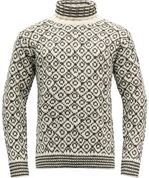 Devold Svalbard Wool High Neck (TC 396 390) offwhite/anth.