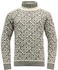 Devold Svalbard Wool High Neck (TC 396 390) offwhite/anth.