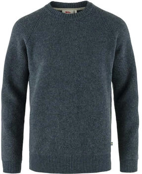 Fjällräven Övik Rib Sweater M (F87165) navy