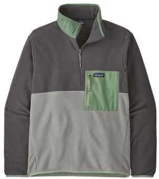 Patagonia Herren Microdini 1/2-Zip Fleece Pullover (26200-FEGY-XL) grau
