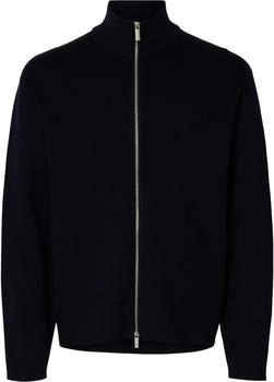 Selected SLHDRY Strickjacke nachtblau