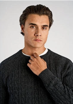 Lindbergh Pullover Regular Fit anthrazit