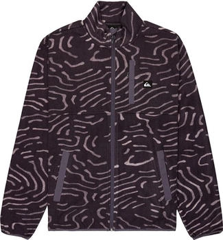 Quiksilver No Destination Fz Fleecejacke (EQYPF03071-KRB6) graystone linear stamp