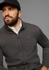 Man's World Jacke mit Stehkragen (13118725) anthrazit