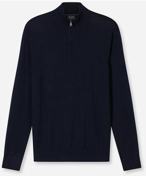 OLYMP Troyer Strickpullover marine