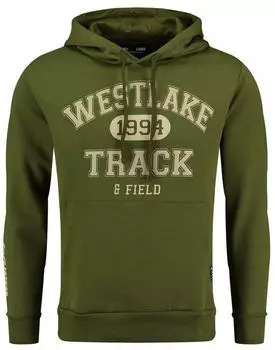 Key Largo Antonio Hoodie (MSW00189) pesto green