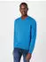 Fynch-Hatton Pullover mit V-Ausschnitt royalblau/grau