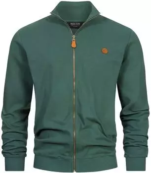 Indicode Inguadalupe Cardigan Sweater Regular Fit (55797BS) jungle green