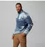 Columbia Helvetia II Printed Half Snap Fleece (2098461) crushed blue sisters