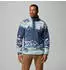 Columbia Helvetia II Printed Half Snap Fleece (2098461) crushed blue sisters