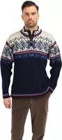 Dale of Norway 90331-C00-XXL, Dale of Norway Vail Masc Sweater midnightnavy redrose