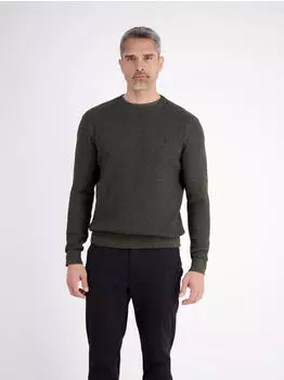 Lerros Herren Strickpullover in Strukturqualität Nordic Olive (2585022_66102)