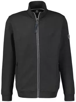 Lerros Sweatjacke aus Baumwollmischgewebe Black (25D4503_29002)