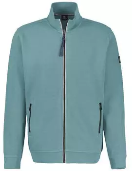 Lerros Sweatjacke aus weichem Baumwollmischgewebe Arctic Blue (25D45031_46502)