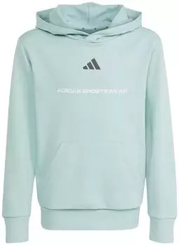 Adidas Slogan Fleece-Hoodie Tactile Green (KG7387)