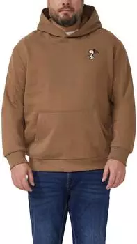 s.Oliver Kapuzen-Sweatshirt mit Peanuts®-Artwork braun 2176648.86D4.