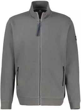 Lerros Sweatjacke aus Baumwollmischgewebe Basalt Grey (25D4503_27702)