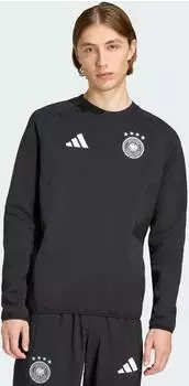 Adidas Deutschland Tiro Travel Crew Sweatshirt. Black (JZ9328)