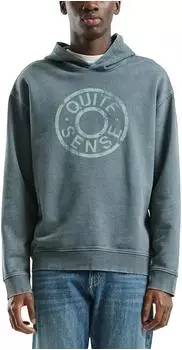 s.Oliver Gewaschener Hoodie blau 2174248.55D0.