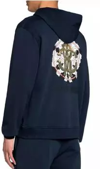 Roberto Cavalli Kapuzenpullover (IST69DCF050D0638) blau