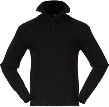 Bergans Ulriken Wollpullover (251601) dark green mud